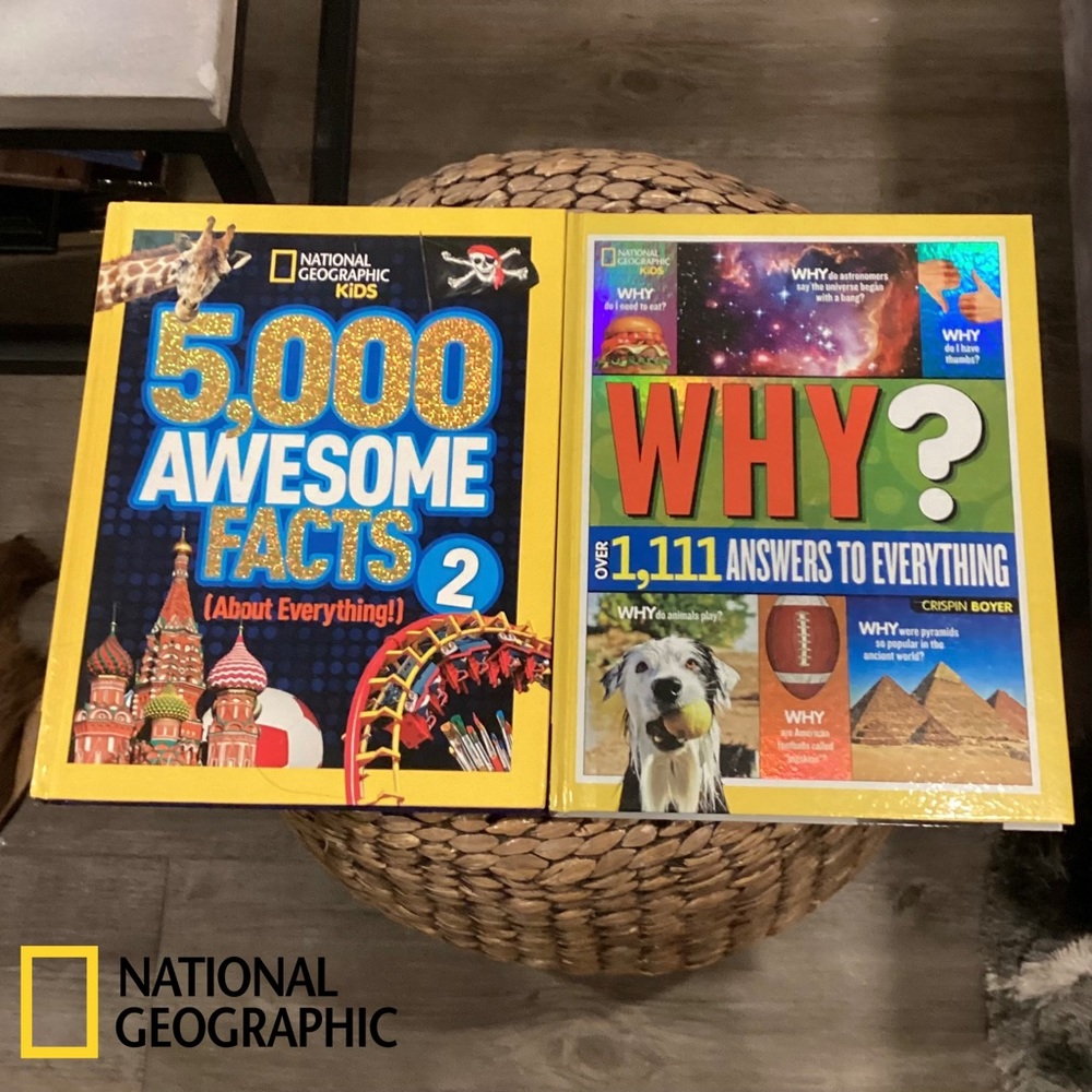 NWOT - 2 National Geographic Books